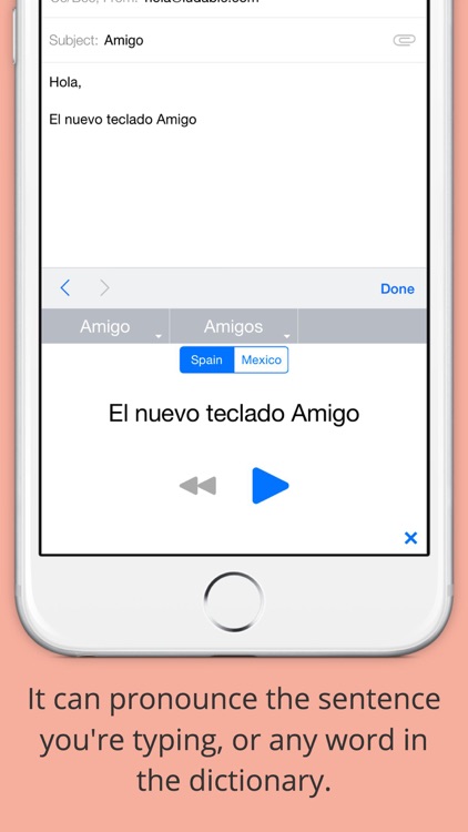 Amigo Spanish Keyboard
