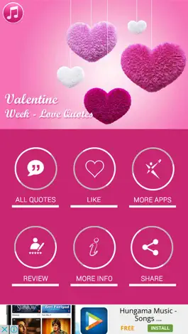 Game screenshot Valentine Week - Love Quotes apk