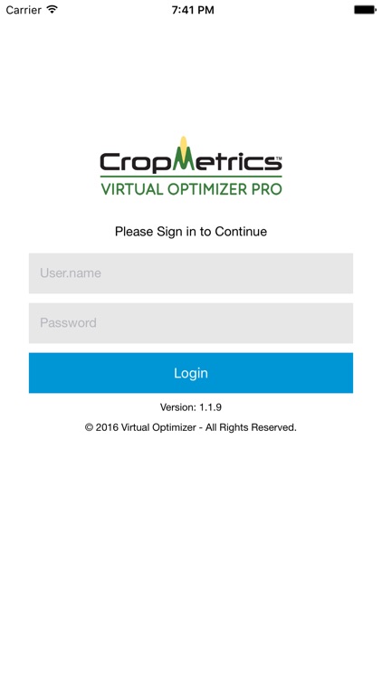 CropMetrics VO