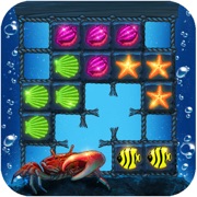 Block Puzzle Ocean style,Popping bubbles