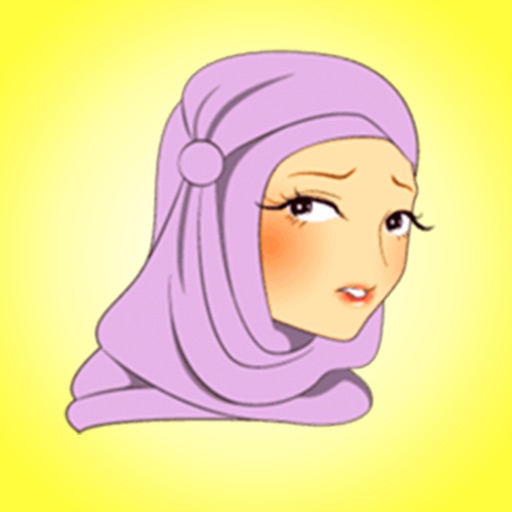Hijab Girl Stickers! icon