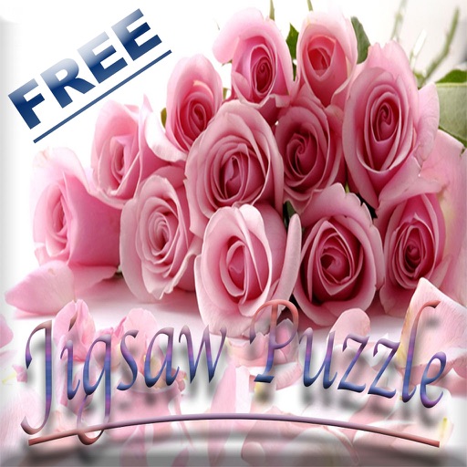 Flower Jigsaw Puzzle Free Icon
