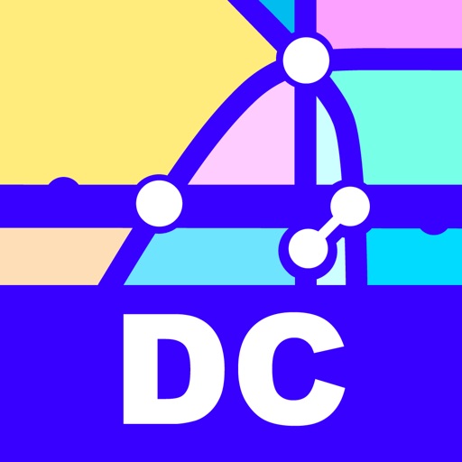 Washington DC Transport Map - Subway Route Planner icon