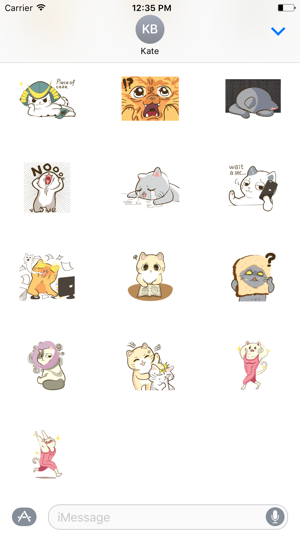 Pleasant Cat Sticker(圖3)-速報App