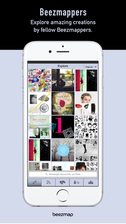 Beezmap - Group Collage Maker and Social Platform screenshot-3