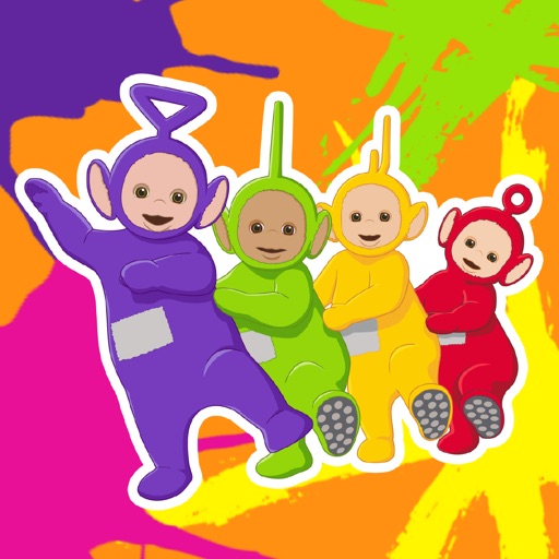 Teletubbies 2D Sticker Time