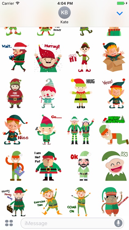 Elf - Christmas Stickers for iMessage