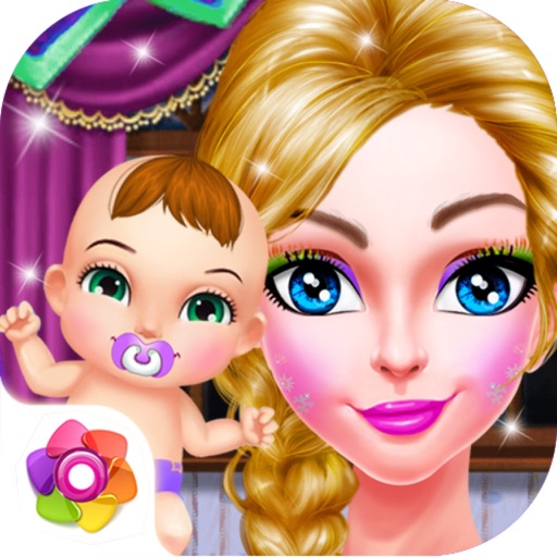 Pretty Mommy’s Cute Baby-Beauty Health Check Icon