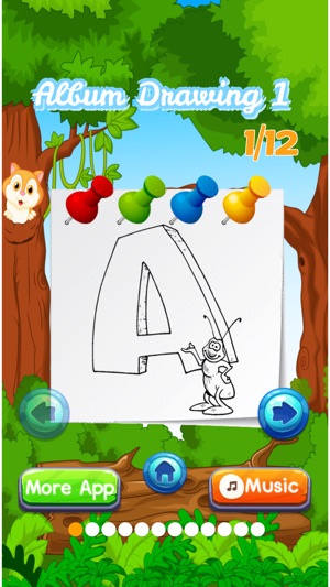Abc 漆畫著色書蹣跚學步的孩子(圖1)-速報App