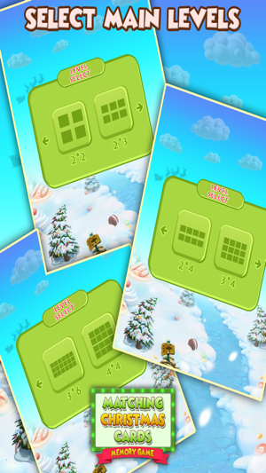 Matching Christmas Card Memory Game(圖2)-速報App