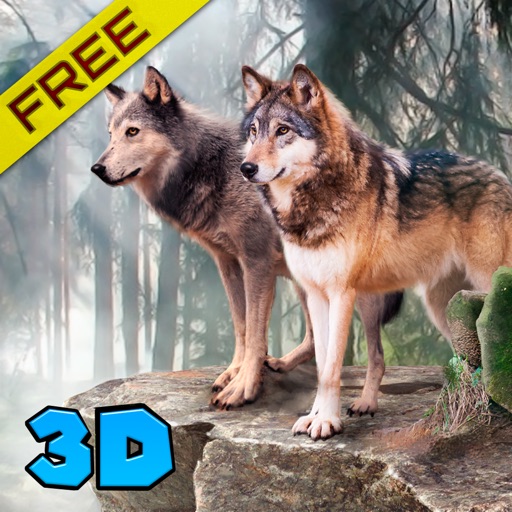Wild Wolf Quest: Survival Simulator Icon