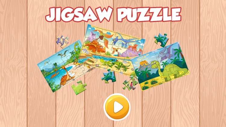 Cartoon Dino Dinosaur Puzzles Jigsaw Games