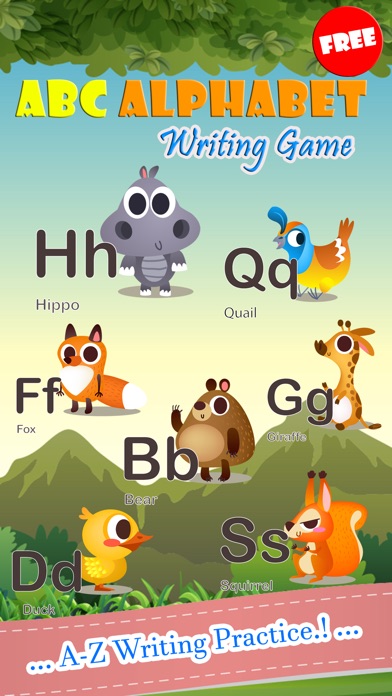 ABC Animals Writing Practice Letter Tracing Games 1.0 IOS -