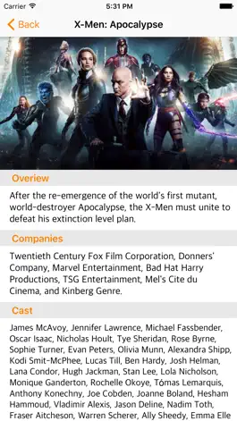 Game screenshot Popular Movies: A Simple List apk