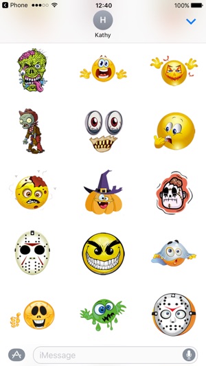 Zombie Stickers for Halloween Texting(圖3)-速報App