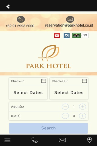 PARK HOTEL Jakarta screenshot 2