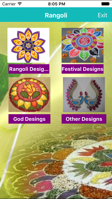 How to cancel & delete Rangoli Design from iphone & ipad 1