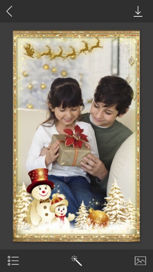 Creative Christmas Photo Frames - Foto Montage(圖4)-速報App