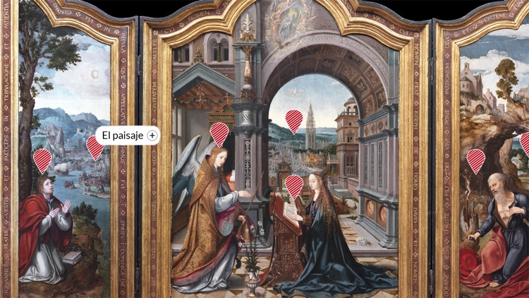 Triptych of Annunciation