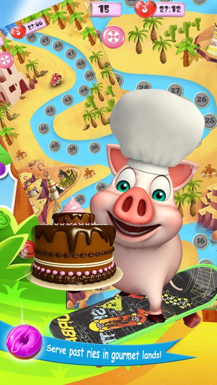 Pastry party! Faily Picnic rider screenshot-3