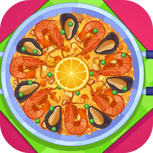 Authentic Spanish Paella Icon