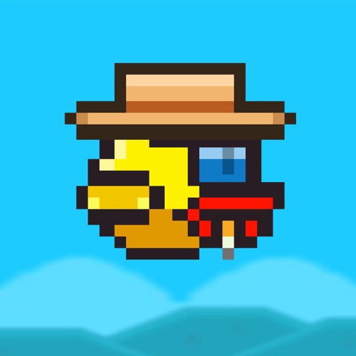 Yellow Bird Fly : A Flappy Adventure - Free Game ! Icon