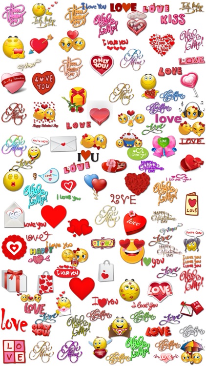 Love Stickers Pack 500 for iMessage