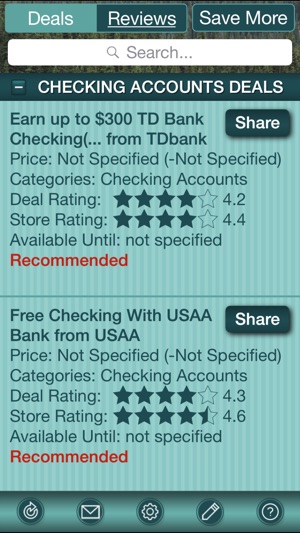 Bank Deals & Bank Reviews(圖2)-速報App