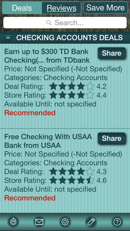 Bank Deals & Bank Reviews