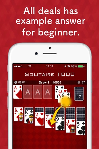 Solitaire 1000 screenshot 3