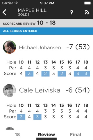 UDisc Live - Scorekeeper App screenshot 3