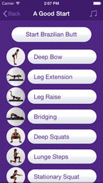 Brazilian Butt – Personal Fitness Trainer App