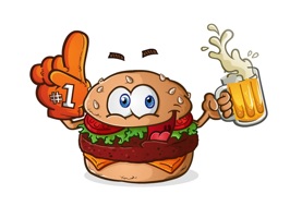 Its tailgate season and what better way to let your friends know your hosting an epic BBQ from the back of your car with these animated, ultimate fan stickers