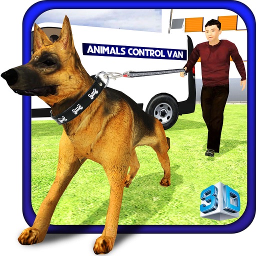 Animal Control Van Simulator & Truck Steering Game Icon