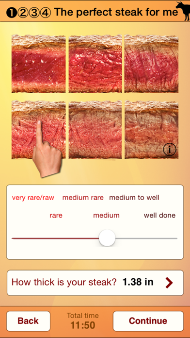 How to cancel & delete Steak Master - Perfect steaks from iphone & ipad 2
