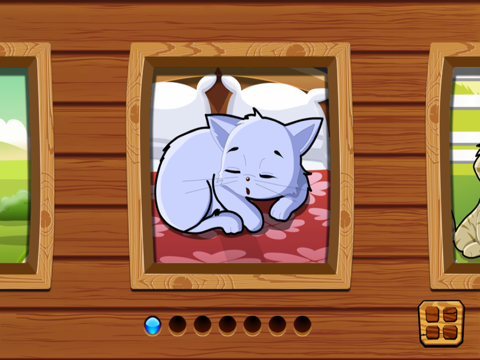 Cats games & jigasw puzzles for babies & toddlers на iPad