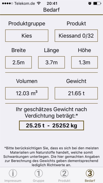 Baustoffrechner screenshot-4