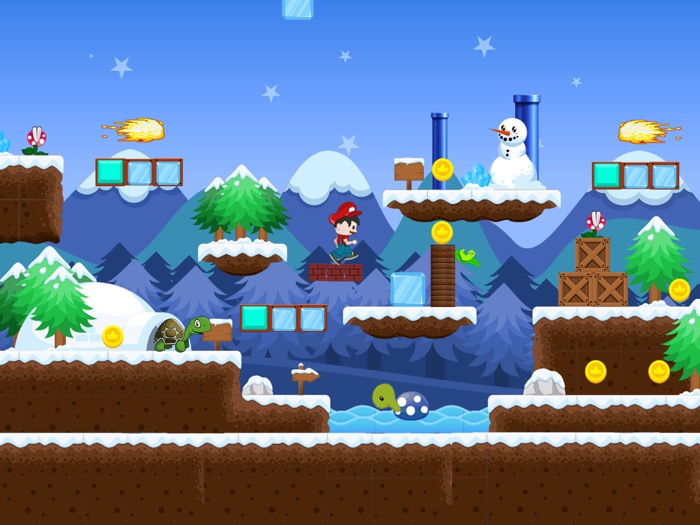 Super Bros World Adventure Best Platform Games 2D