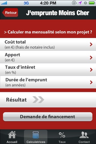 ImmoBanques screenshot 2