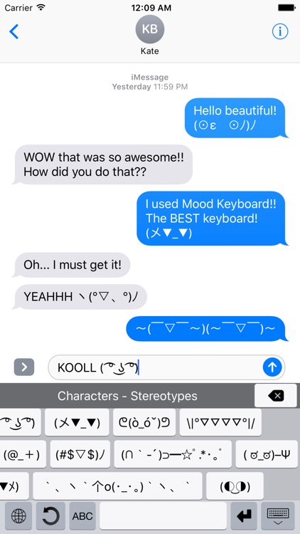 Mood Keyboard