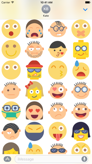 Emoji Sticker for iMessage(圖2)-速報App