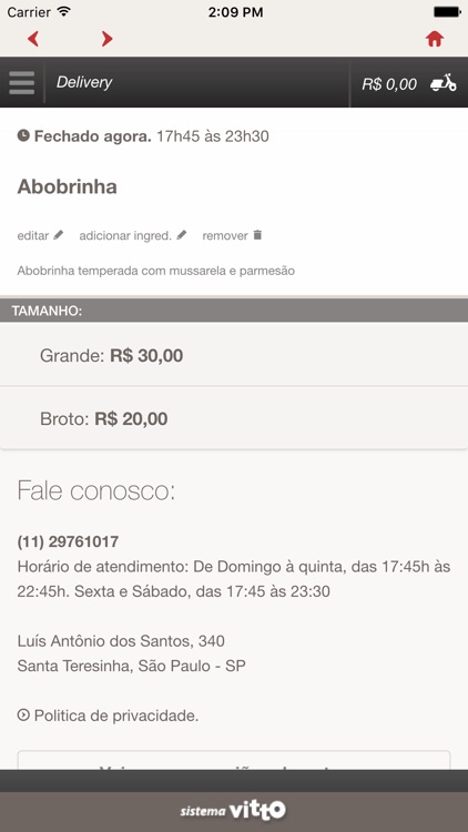 Pizzaria Bella Florença screenshot-4