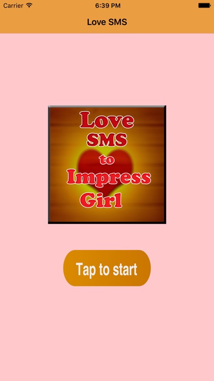 Love SMS to Impress Girl