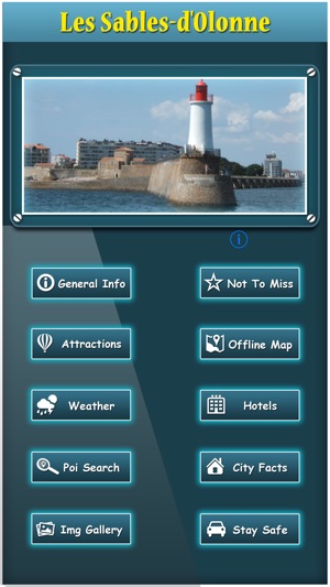 Les Sables d'Olonne Offline Map Travel Explorer(圖1)-速報App