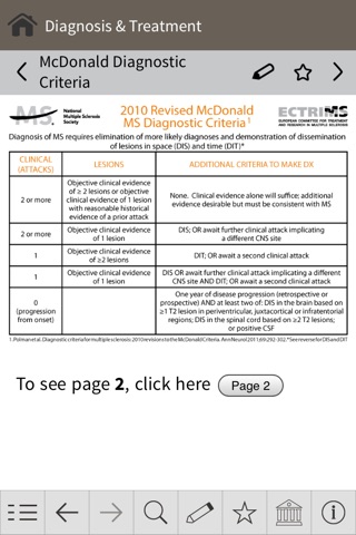 Multiple Sclerosis Dx & Mgmt. screenshot 3