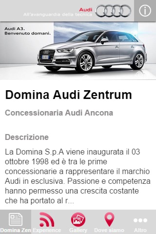 Domina Audi Zentrum screenshot 2