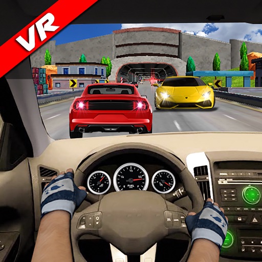 Vr Race In Car 3D : Real Traffic Racer Game icon