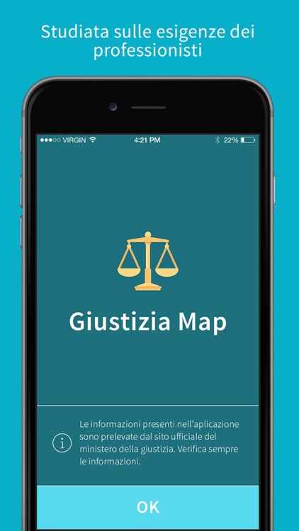 Giustizia map