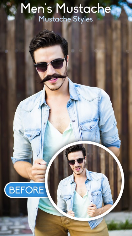 Man Hair Mustache and Beard Style screenshot-3