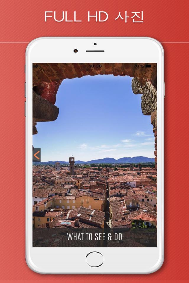 Lucca Travel Guide with Offline City Street Map screenshot 2